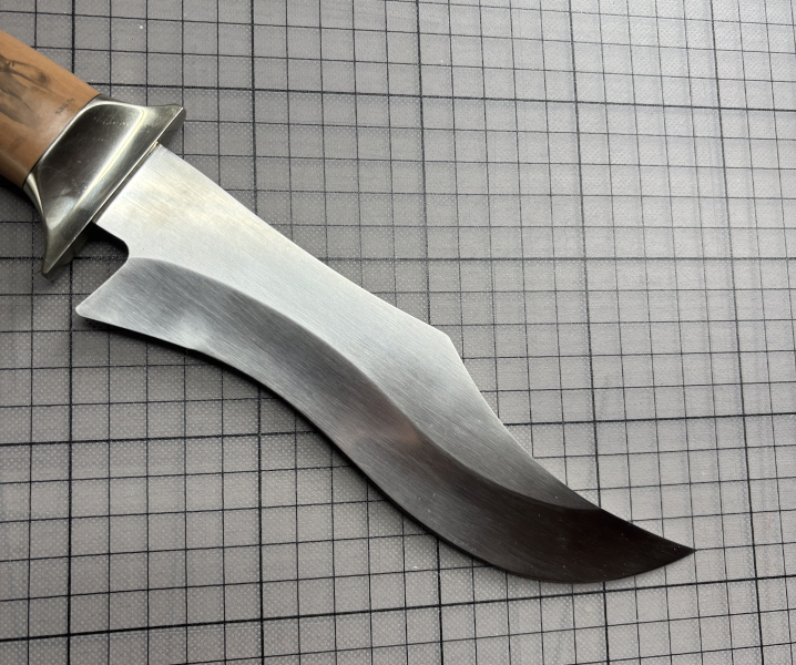 Fantasy Bowie von Ritchi Maier 1984 Scrimshaw Custom Knife – Bild 6