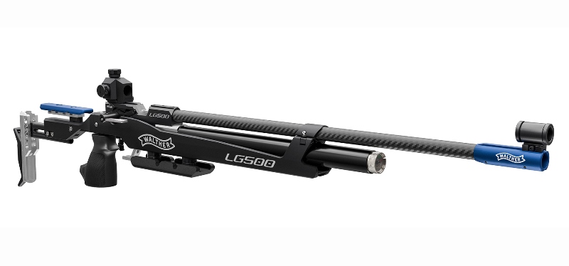 PRESSLUFTGEWEHR WALTHER LG500 BLACKTEC - NEU – stampa 3