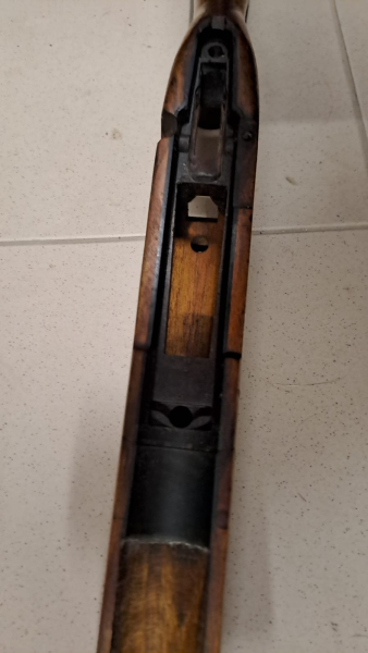 Sport- Präzisions- Benchrestschaft Schwedenmauser M96 / 38 - mit Schiene und Bettung - TOP – Bild 5