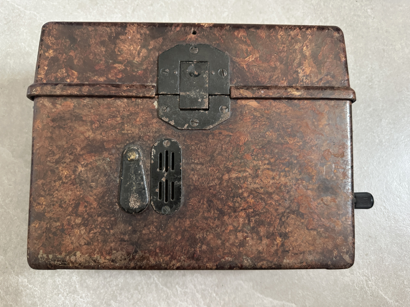 +++Original Wehrmacht - Feldtelefon 2. Weltkrieg aus Sammlung Rarität so! – Bild 5