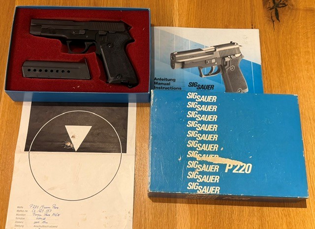SIG SAUER P220 9 mm Para selten und NEUWERTIG ! – Bild 2