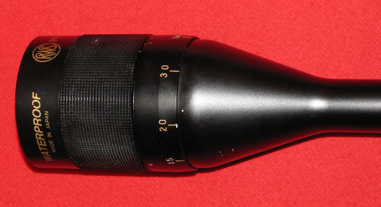 ZF / Zielfernrohr, ein RWS PRESTIGE 4 - 12 x 56 mit Parallaxenausgleich und dem Absehen 1 – Bild 2