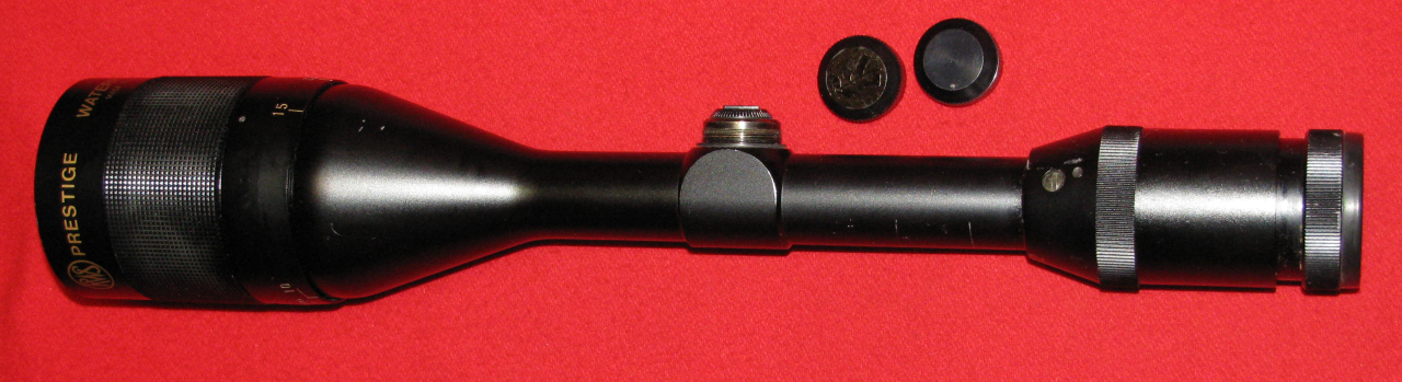 ZF / Zielfernrohr, ein RWS PRESTIGE 4 - 12 x 56 mit Parallaxenausgleich und dem Absehen 1 – Bild 1