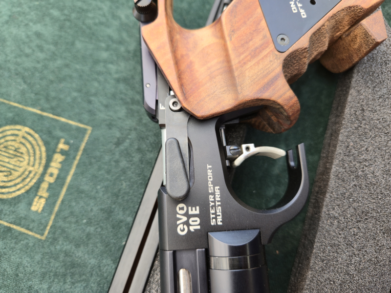 Steyr Evo 10 E Match Luftpistole (neuwertig) – Bild 3