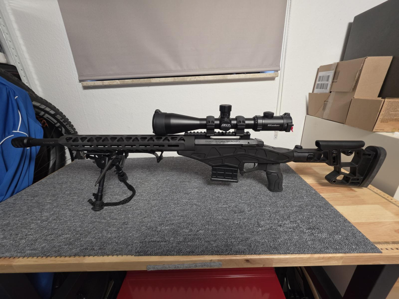 Mercury ST18 6,5 Creedmoor mit ZF + 800 Patronen – Bild 1