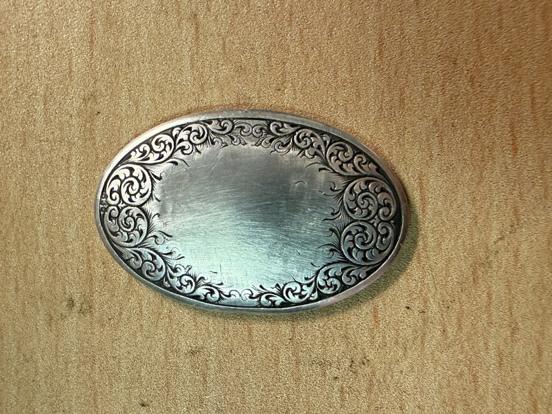 Pistolengriffkäppchen alt antik Silber – billede 2