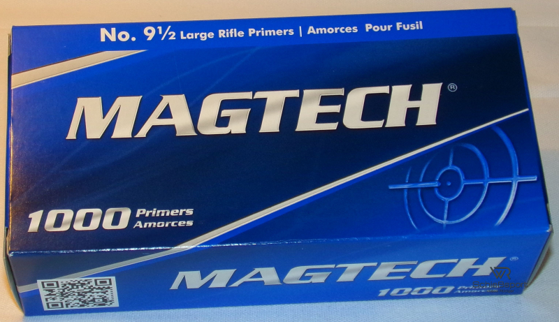 1000St. Magtech Boxer-Zündhütchen - LARGE RIFLE - No 9 1/2 – Bild 1
