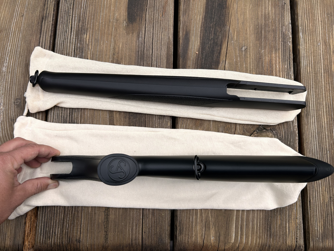 Sauer 202 Classic XT Schaft, neu beschichtet, schwarz – Bild 3
