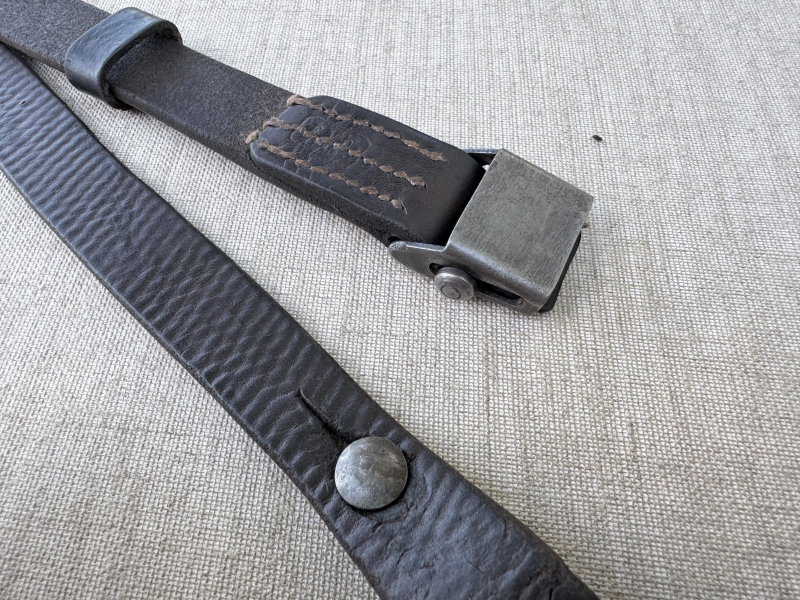 Riemen MP 40, original, getragen, 1940 – Bild 3