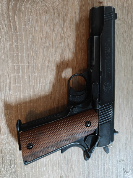 Colt Government 1911 A1 CO2 Antik Finish 4,5 diabolo – Bild 3