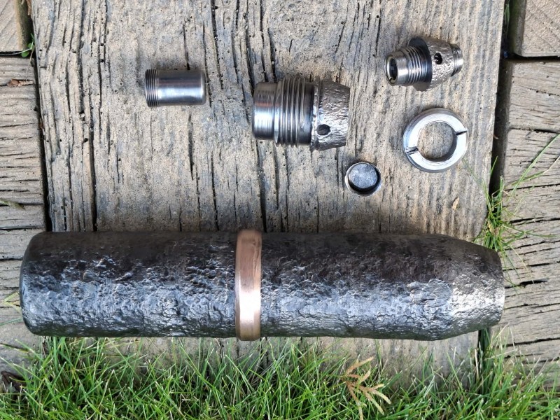 DEKO Russische ZIS-2 57 mm- ORIGINAL WW 2 – Bild 3