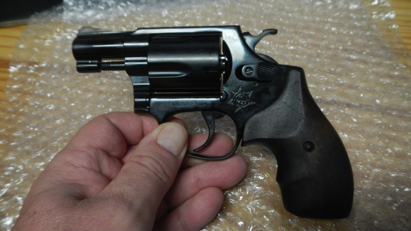 Schreckschuß Revolver MWM Gillmann Steel Scorpion Kaliber 9mm R.K PTB 1048 Nagelneu aus Sammlung – Bild 1