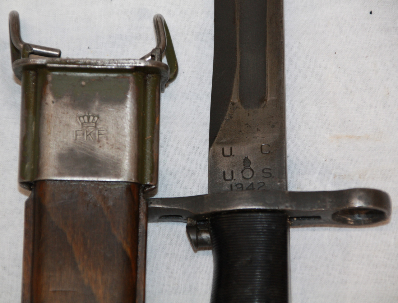 US M1905 M1 Garand Bajonette "Bowie Point" – Bild 3