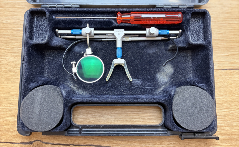 Schießbrille Champion mit 31mm Glas ++ TOP ZUSTAND ++ – Bild 2