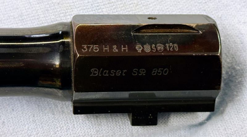 Austauschlauf Blaser SR 850 Kal. 375 H & H – Bild 4