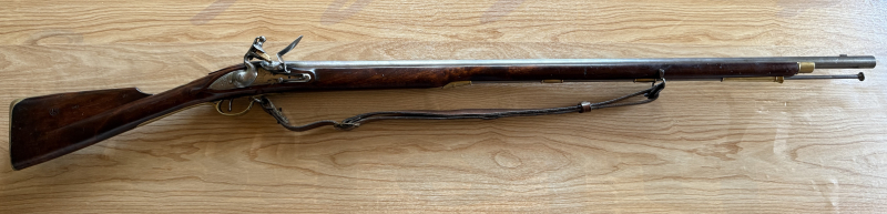 Steinschloss-Muskete, Ordonnanzgewehr nach „Brown Bess“ von PEDERSOLI Italien, Kal. 75, Edelstahllau – Bild 1