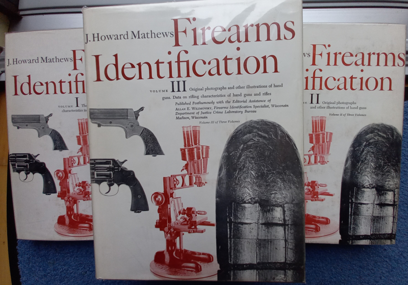 3 Bände " FIREARMS IDENTIFICATION " – kuva 1