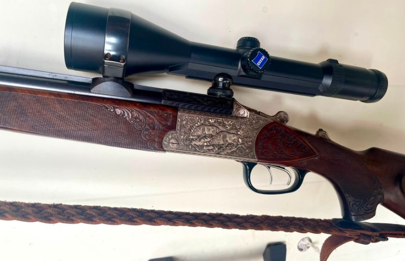 BLASER Luxus Waffe BBF Modell Isny Zeiss ZfR – obrázek 1