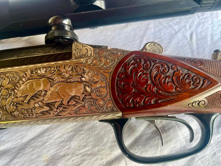 BLASER Luxus Waffe BBF Modell Isny Zeiss ZfR – obrázek 3