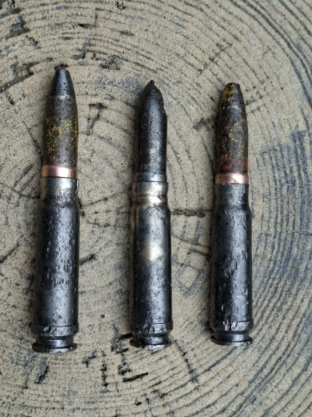 3 x MG 131 Pz.Gr und Splittergesch. DEKO- ORIGINAL WW 2 – Bild 1