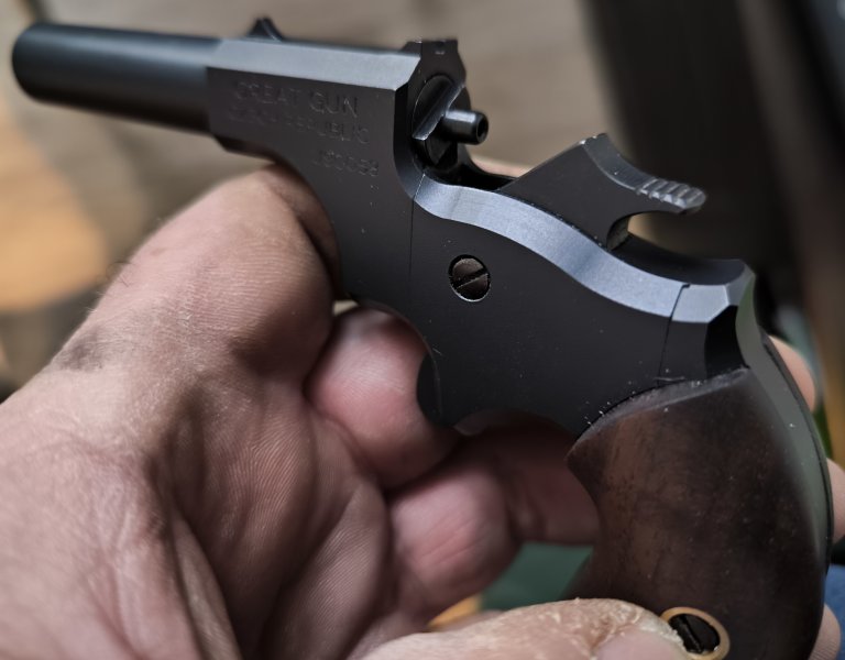 Vorderlader Derringer Perkussion kal.9mm – immagine 1