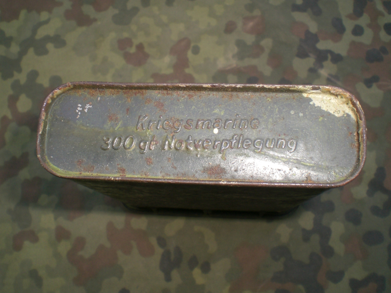 Blechdose Kriegsmarine 300gr Notverpflegung – Bild 2