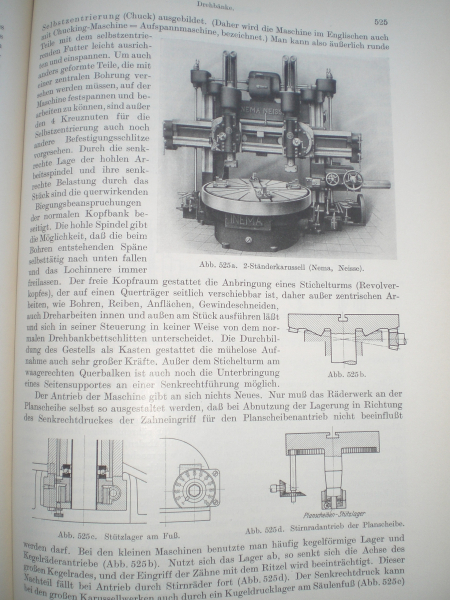 Antiquarisches Buch: Die Werkzeugmaschinen Band 1 und 2 – Bild 4