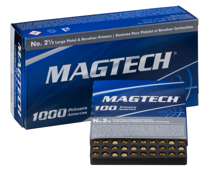 Magtech Zündhütchen Large Pistol 2½ - 1000St. – bilde 1
