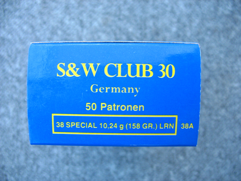 Munition, S&W Smith & Wesson Club 30, .38 spec., rar – Bild 2
