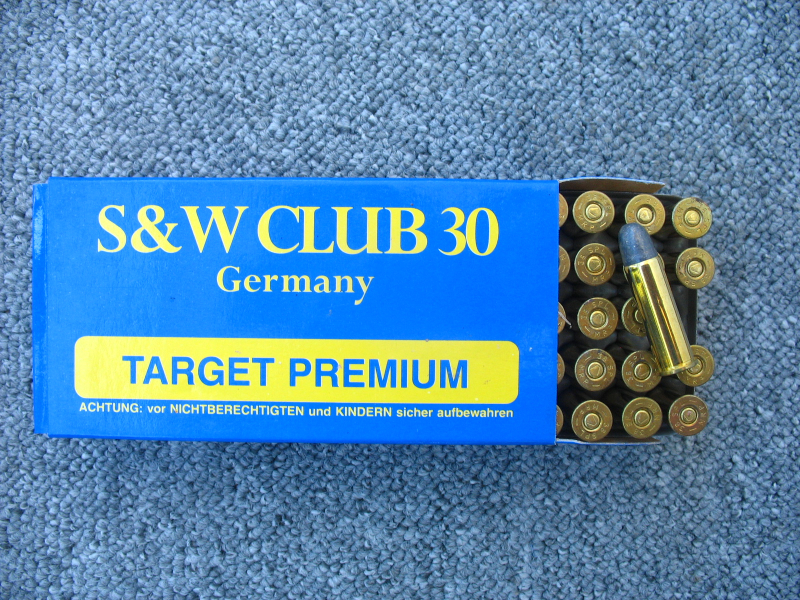 Munition, S&W Smith & Wesson Club 30, .38 spec., rar – Bild 1