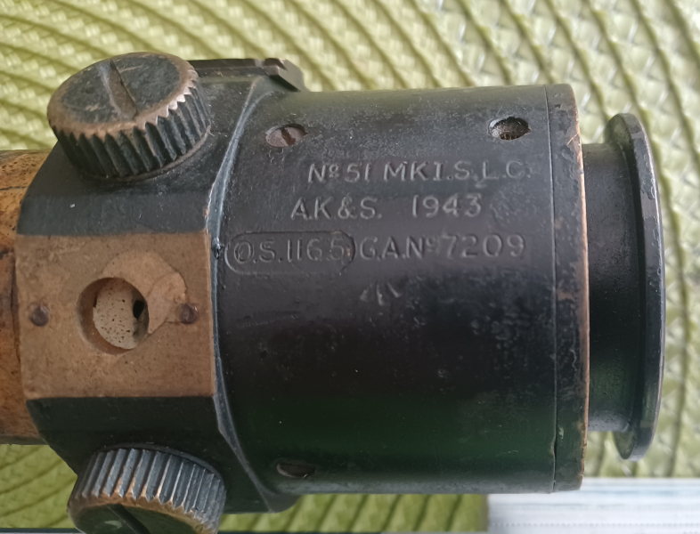 orig. britischesZielfernrohr (1943) für Jagdpanzer Archer oder 17 pfünder PAK – Bild 2