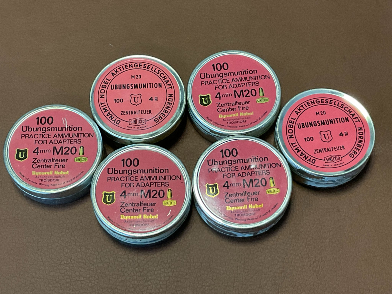 4mmM20 Munition DYNAMIT NOBEL 600St. – afbeelding 1