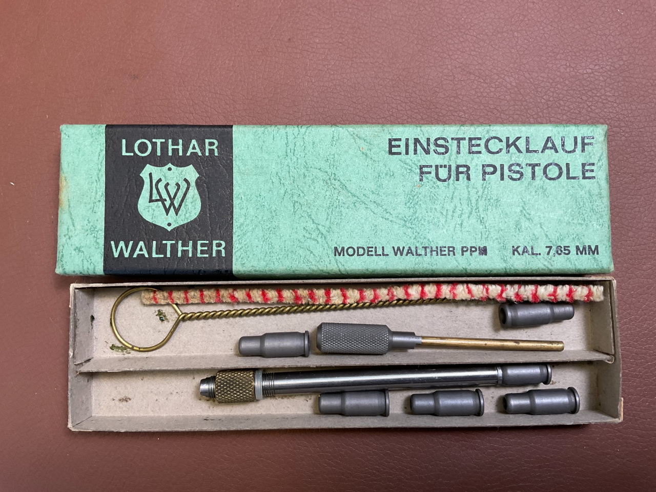Einstecklauf Lothar Walther für Walther PP 7,65mm auf 4mmM20 – attēls 1