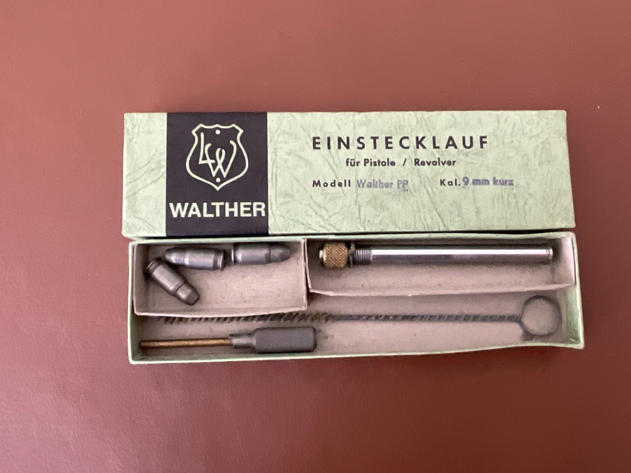 Einstecklauf Lothar Walther für Walther PP 9mm auf 4mmM20 – slika 1