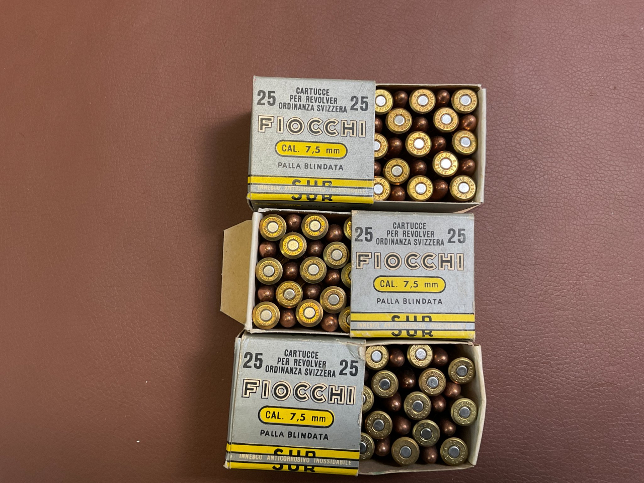 Munition Fiocchi Revolverpatrone 7,5mm PALLA BLINDATA 75St. – εικόνα 1