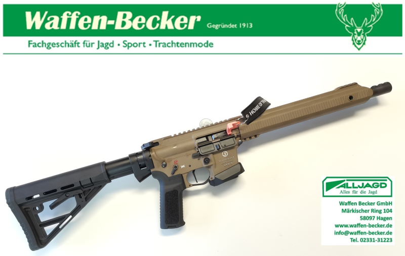 Selbstladebüchse Schmeisser AR15-9 S4F Sport Dynamik PCC 12,5" 9mm Luger, FDE -NEUWARE- – Bild 1