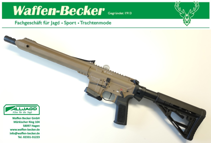 Selbstladebüchse Schmeisser AR15-9 S4F Sport Dynamik PCC 12,5" 9mm Luger, FDE -NEUWARE- – Bild 2