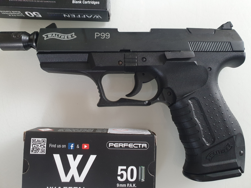 Walther P99 mit 100 Patronen sehr gut – Bild 2