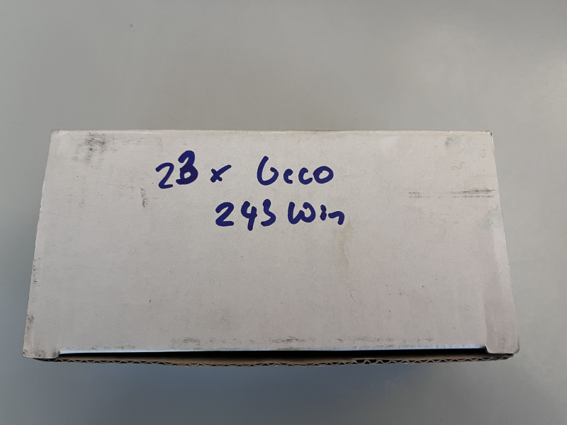 116 Schuss 243 win, 5,43x39, 223 rem (Geco, Hornady, barnaul) – Bild 2