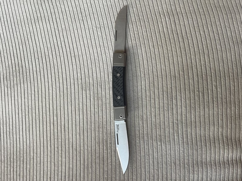 LionSteel BestMan 2 BM13 CF Carbon Fiber slipjoint Taschenmesser – Bild 3