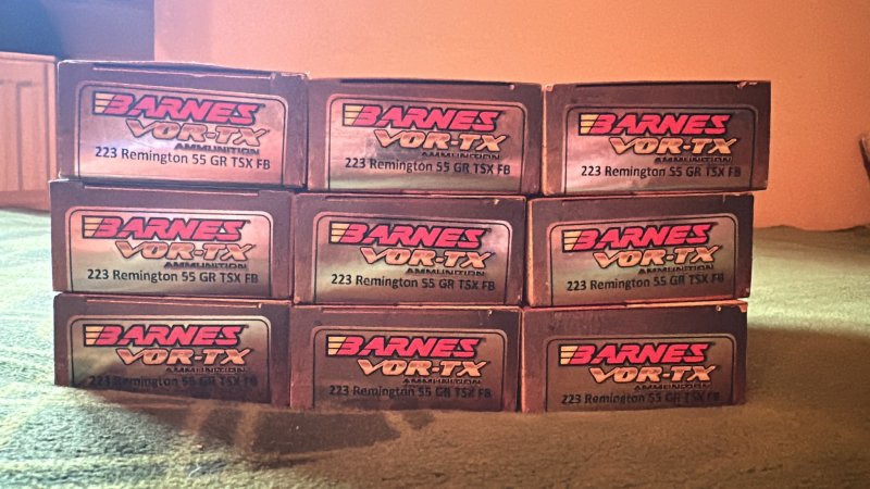 .223 Barnes TTSX 177 Stück 55 grain – nuotrauka 2