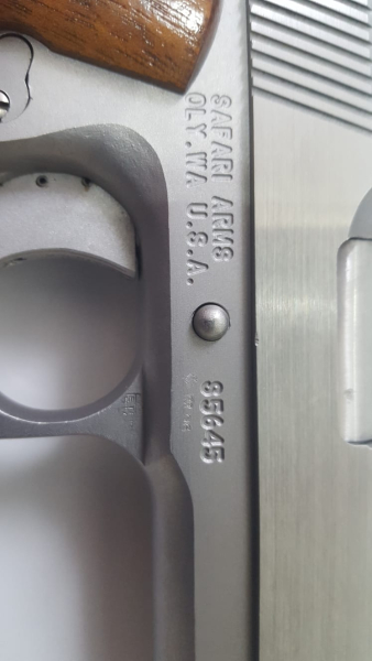 Safari Arms Cal. 45 Match Master – stampa 3
