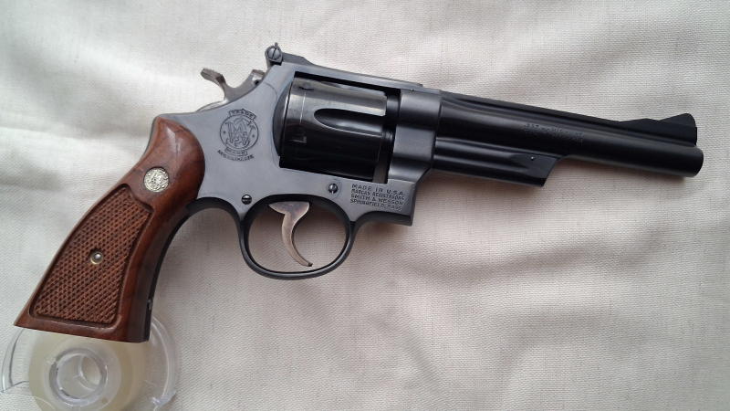 Revolver Smith & Wesson (S&W) N-Frame Mod. 28-2 Highway Patrolman, cal. .357Mag – Bild 2