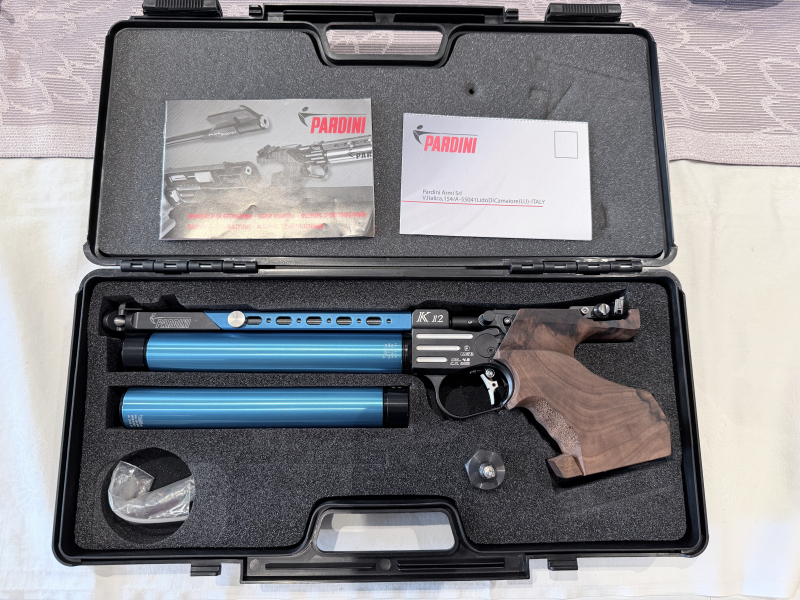 Pardini K12, blau, Griff S – obrázek 1