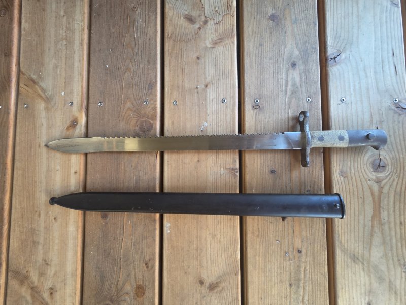 Schweizer Pionier Bajonett M1914 – billede 1