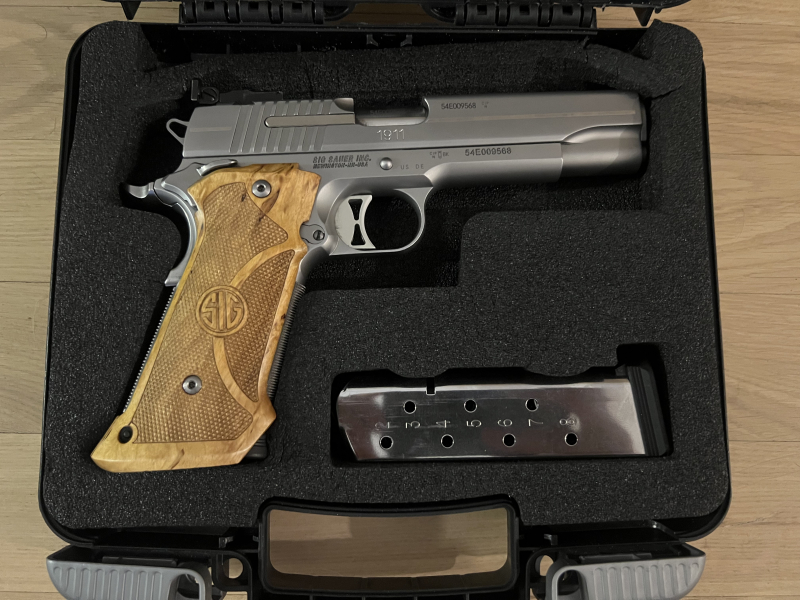 Sig Sauer 1911 Stainless im Kaliber 45ACP – Bild 4