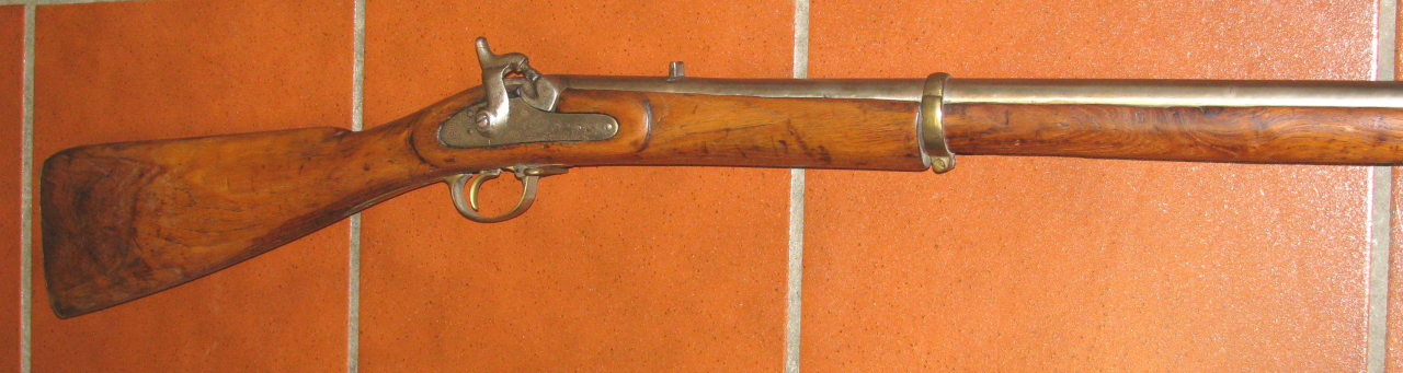 Altes Perkussion Vorderlader Gewehr, wohl mal aus England ?,ca. 15,5mm – Bild 6