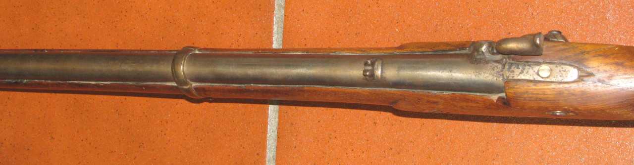 Altes Perkussion Vorderlader Gewehr, wohl mal aus England ?,ca. 15,5mm – Bild 4