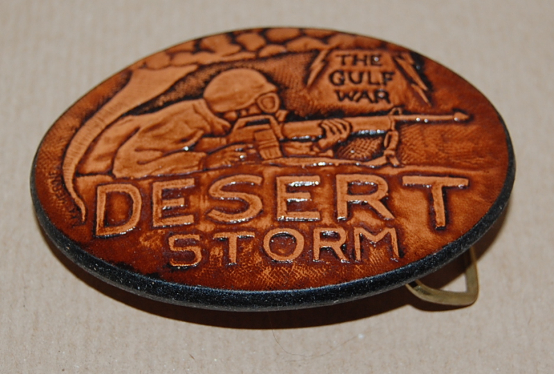 *** Gürtelschnalle Desert Storm*** NEU – Bild 1