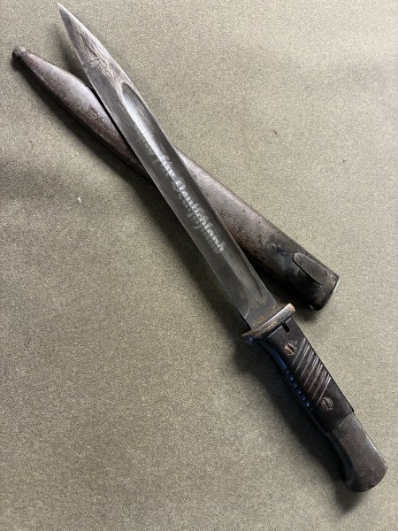 K98 engraved blade bayonet – Bild 4